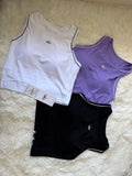 Blusas cortas con relleno